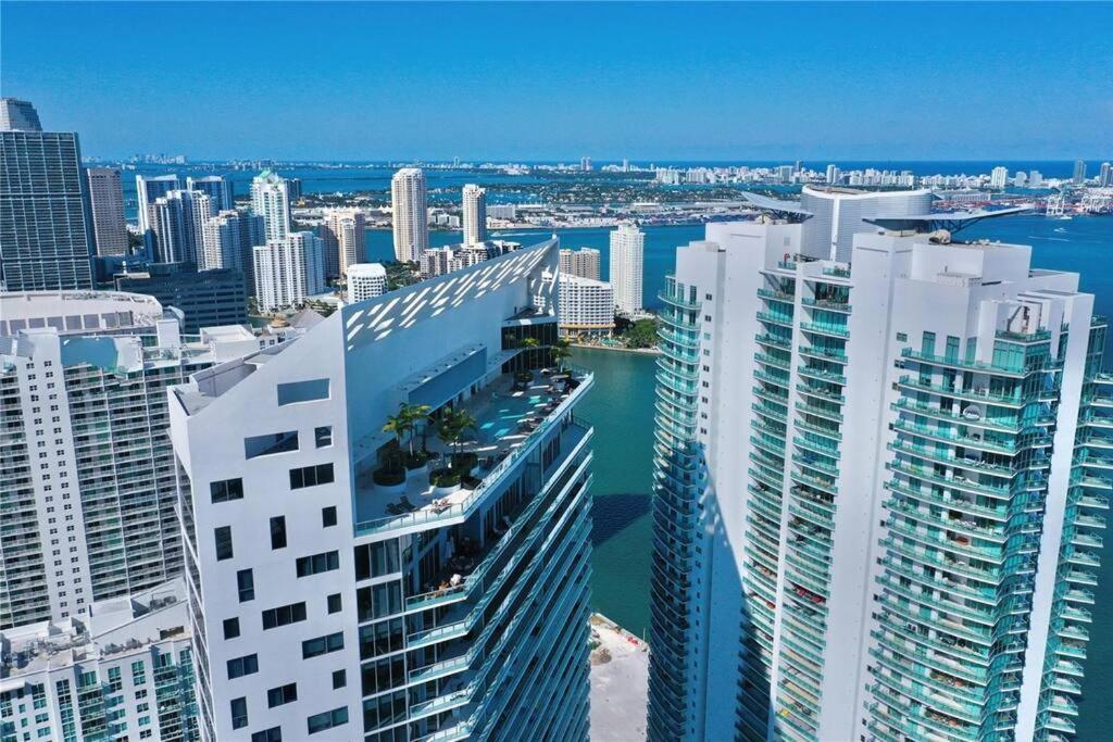 Lovely Upscale Condo Gorgeous View 2Bd 2Bath In Brickell ميامي المظهر الخارجي الصورة