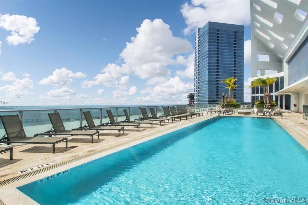 Lovely Upscale Condo Gorgeous View 2Bd 2Bath In Brickell ميامي المظهر الخارجي الصورة