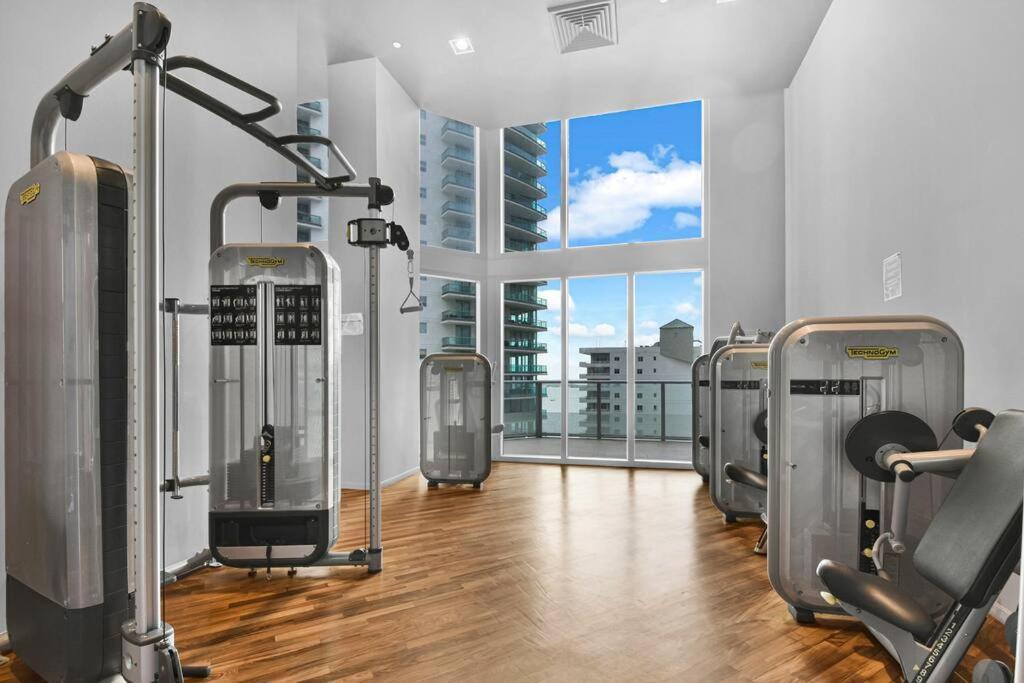 Lovely Upscale Condo Gorgeous View 2Bd 2Bath In Brickell ميامي المظهر الخارجي الصورة